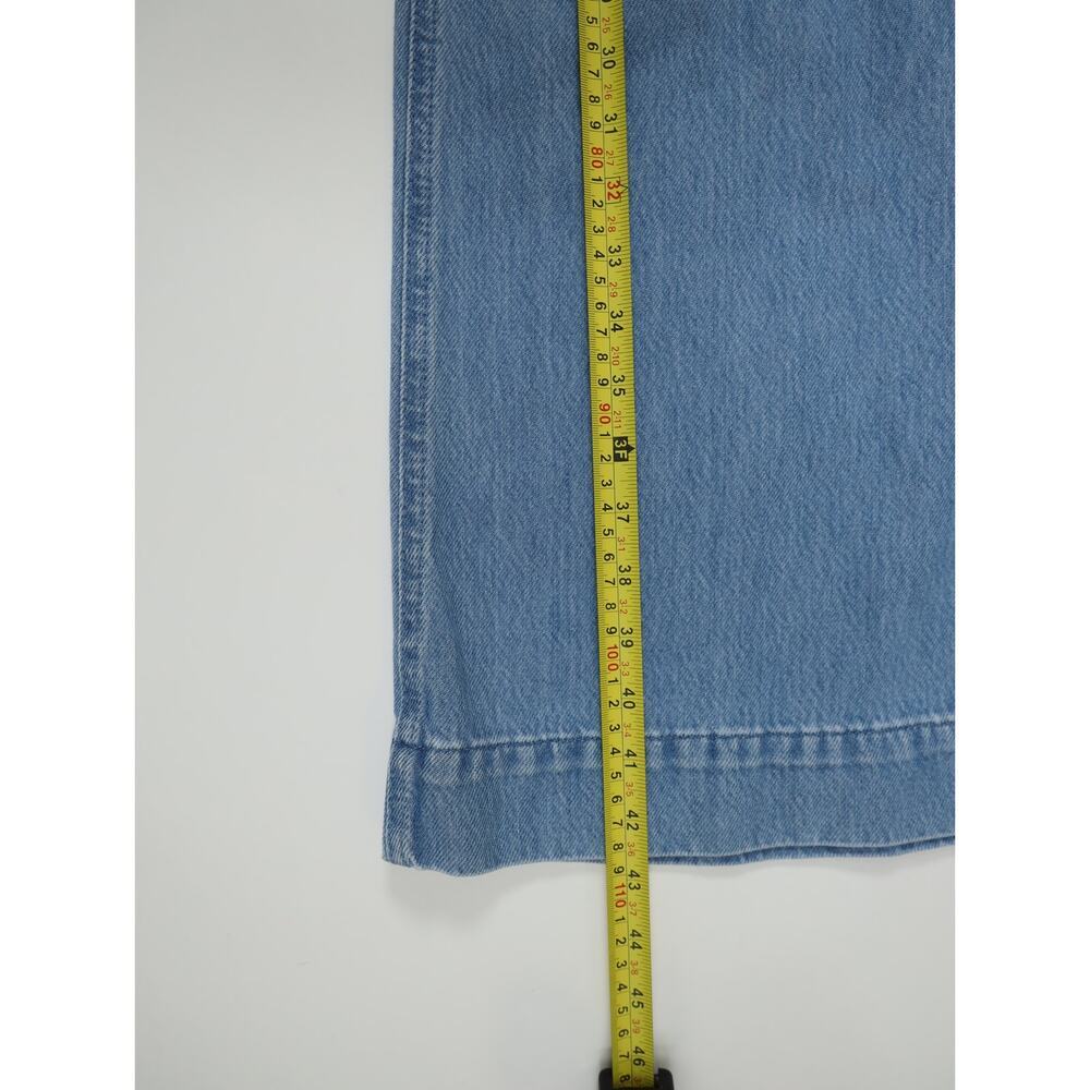 70s Inspired Wide Leg Jeans 7 For All Mankind Modern Dojo Tailorless Boho NWT 28 - Picture 10 of 16